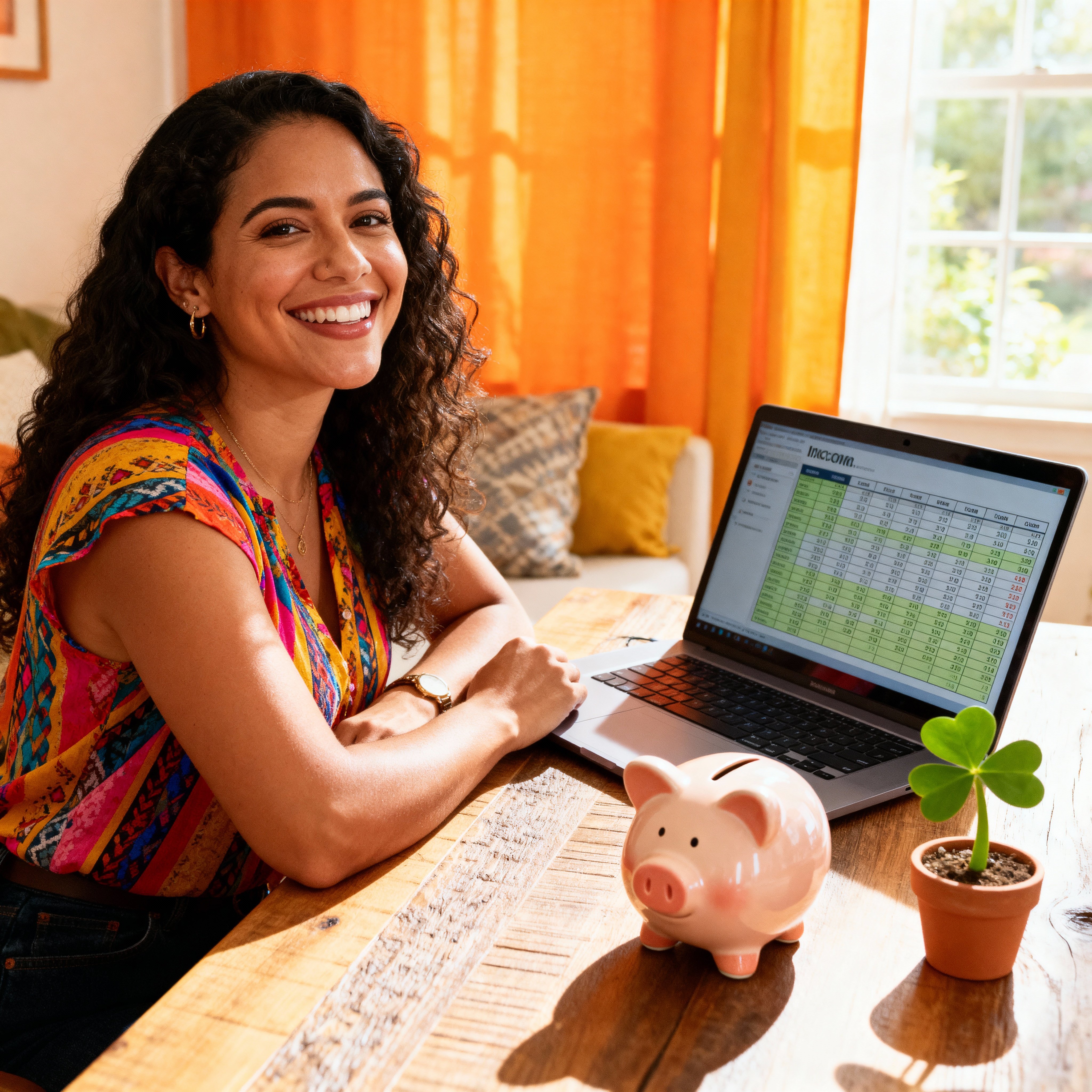 Asesor financiero celebrando